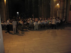 Chor bei der Privilegienmesse im Dom zu Speyer 2011